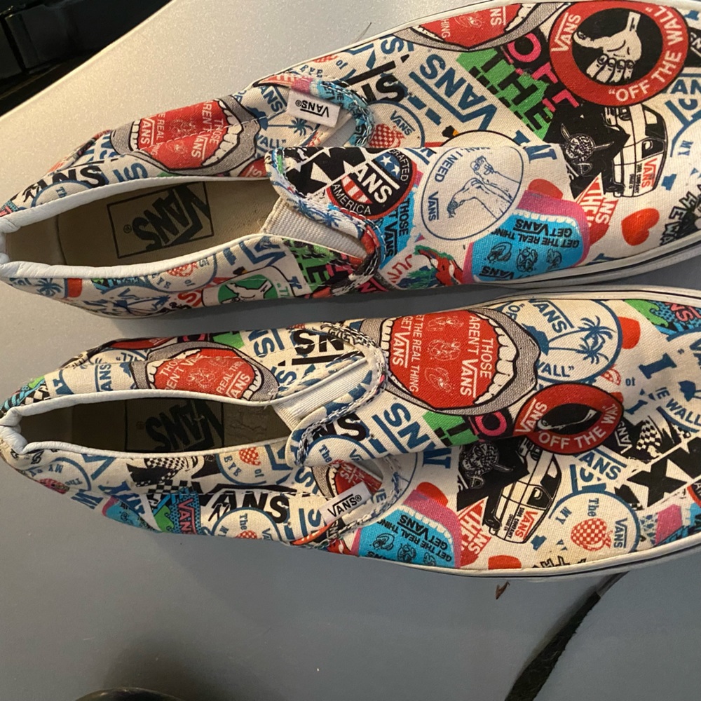 Selling shoes from son closet. Can’t fit any longer - multicolored